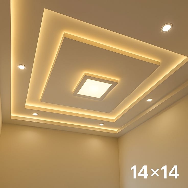 Warm minimalist living room project