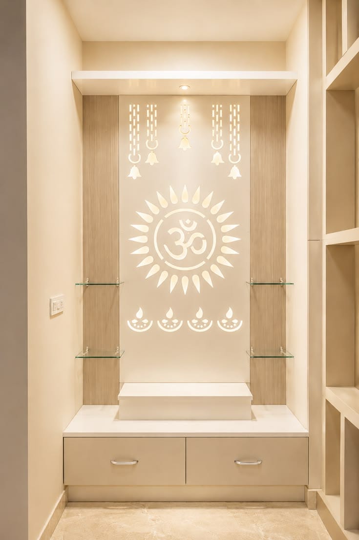 Custom poojai room
